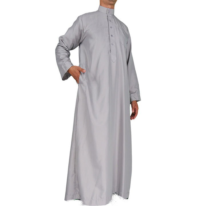Grey Color Long Thobe