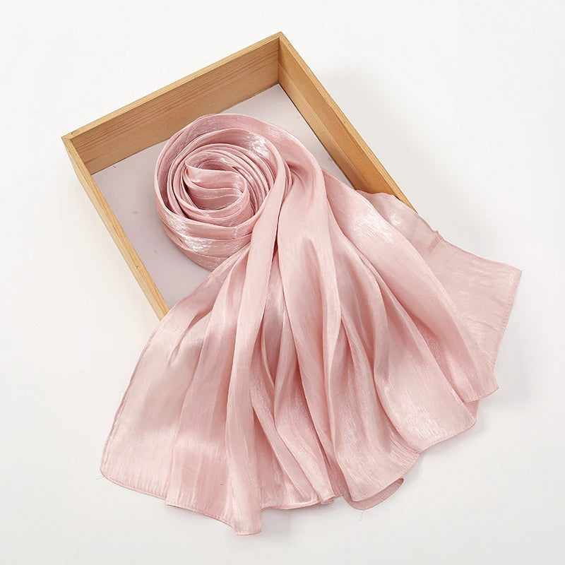 New Premium Silk Crinkle Hijab