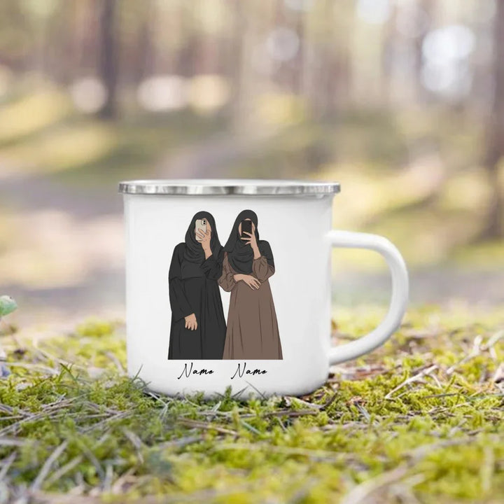 Personalised Hijabi Coffee Cups
