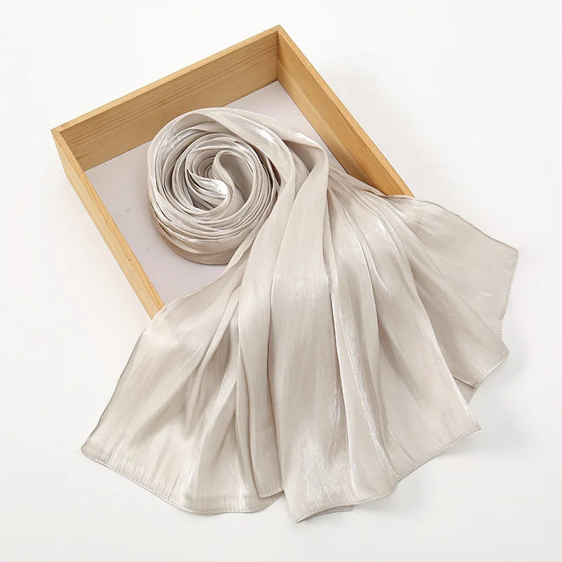 New Premium Silk Crinkle Hijab
