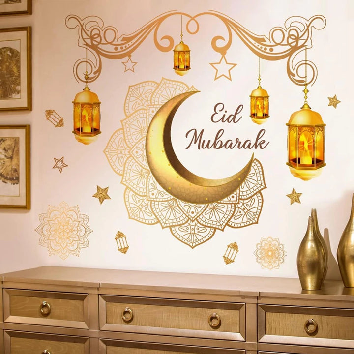 Muslim Islamic Window Sticker Decorations for Home