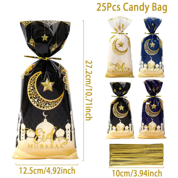 Eid Mubarak Gift Packing Bags