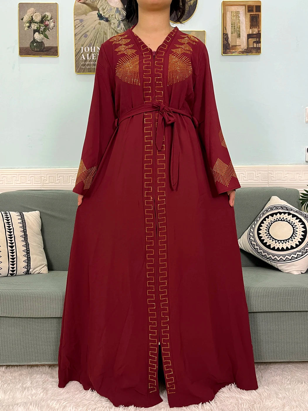 Muslim Chiffon Abayas For Women
