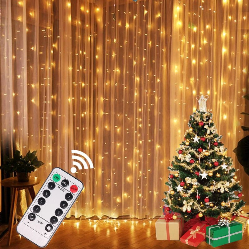 3M LED Remote Curtain Light Control USB Ramadan Decoration