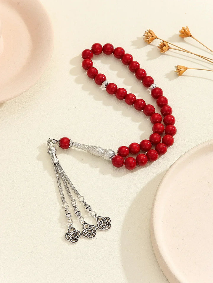 Glass Tassel Muslim Tasbeeh