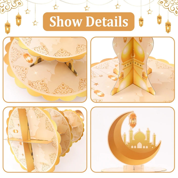 Eid Mubarak Cake Stand Holder