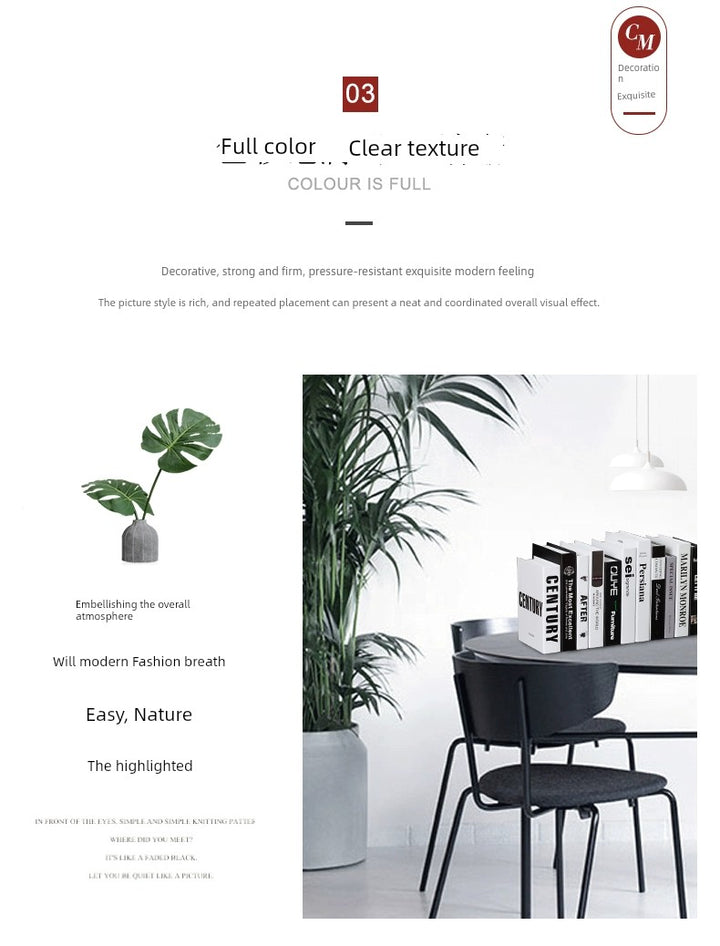 Accessible Luxury Decoration Photo Prop Books Decoration