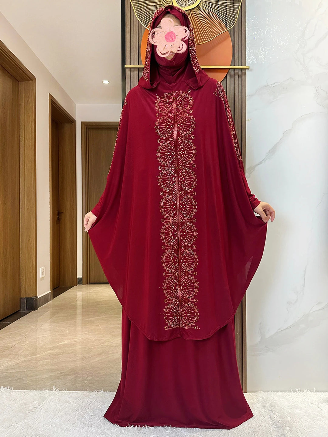 Muslim Woman Set of Abaya