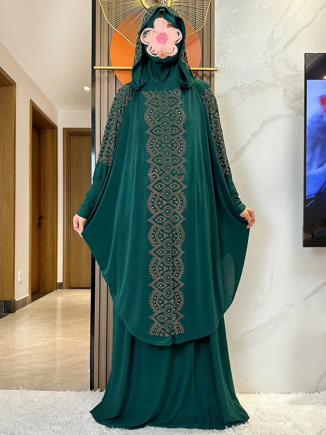 Muslim Woman Set of Abaya