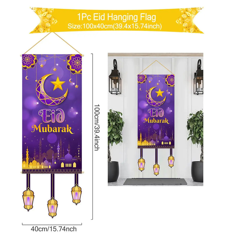 Hanging Flag Ramadan For Home Door