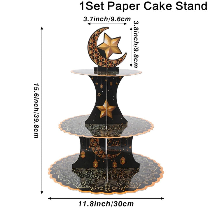 Eid Mubarak Cake Stand Holder
