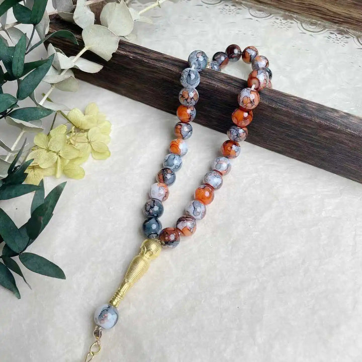 Glass Tassel Muslim Tasbeeh