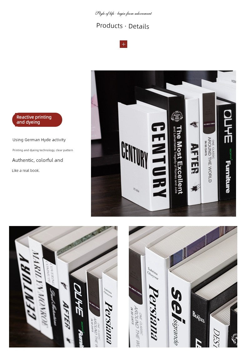 Accessible Luxury Decoration Photo Prop Books Decoration