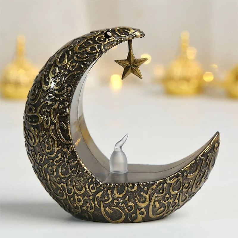 Starry Moon Candlesticks