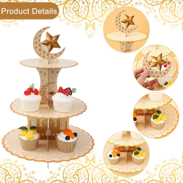 Eid Mubarak Cake Stand Holder