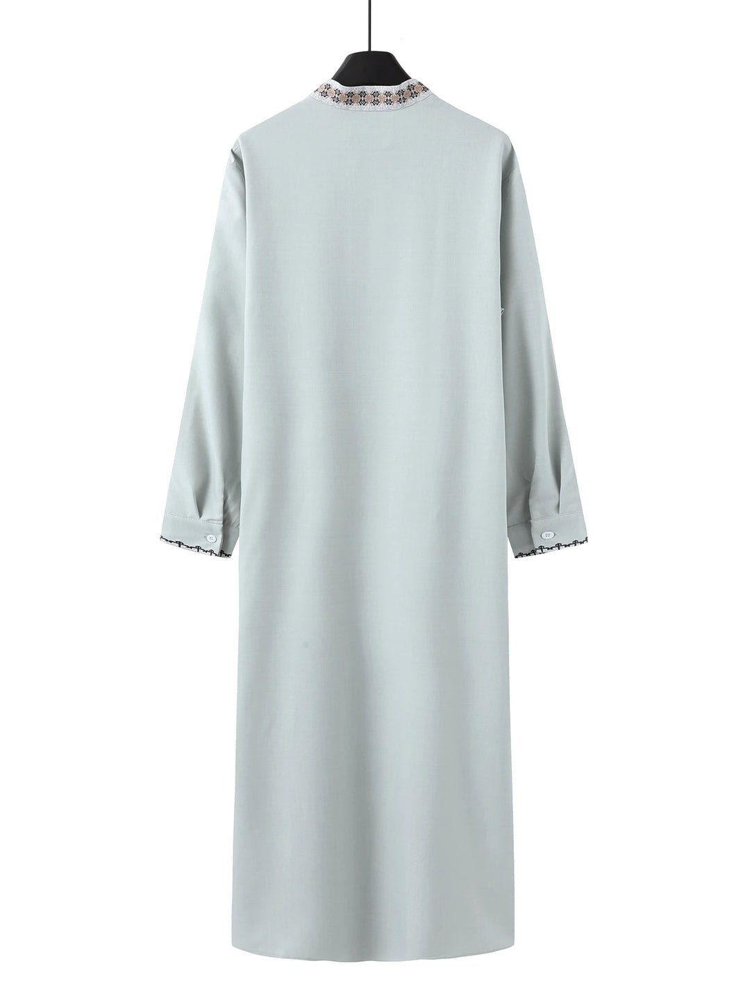 Islamic Muslim men's long sleeved casual robe