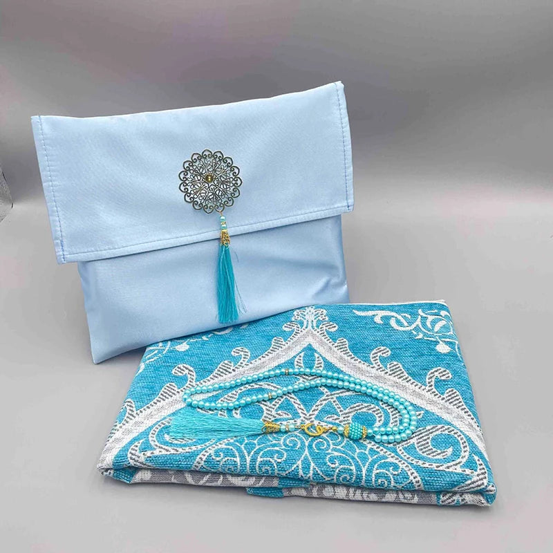 3PCS Braided Prayer Rug