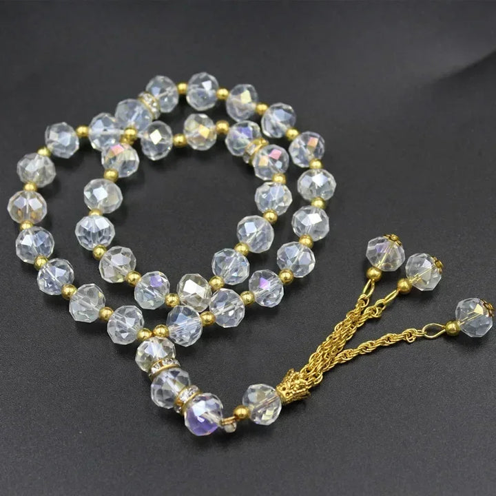 Glass Tassel Muslim Tasbeeh