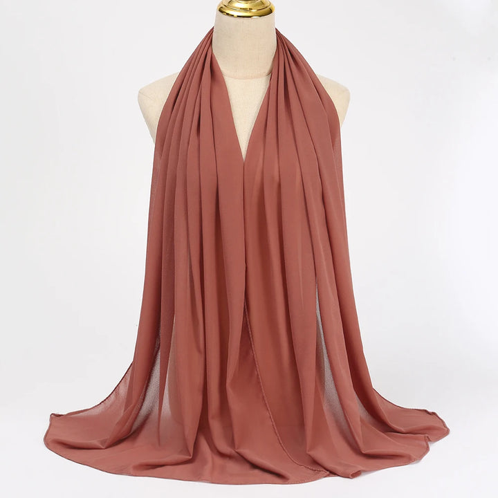 Muslim Chiffon Hijab Scarf for Women