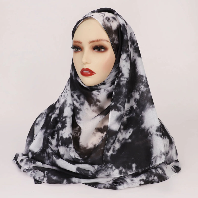 Leopard Print Ramadan Hijab for Women