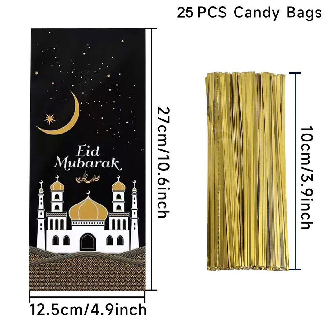 Eid Mubarak Gift Packing Bags