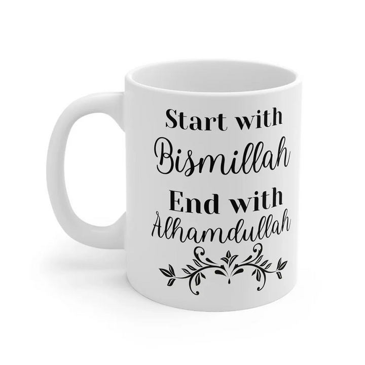 Bismillah Ceramic Coffee Mug