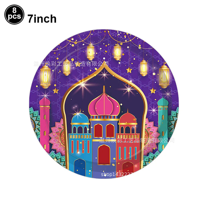Eid Mubarak Letter Balloons