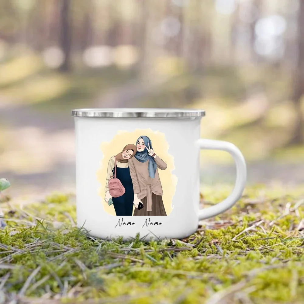 Personalised Hijabi Coffee Cups