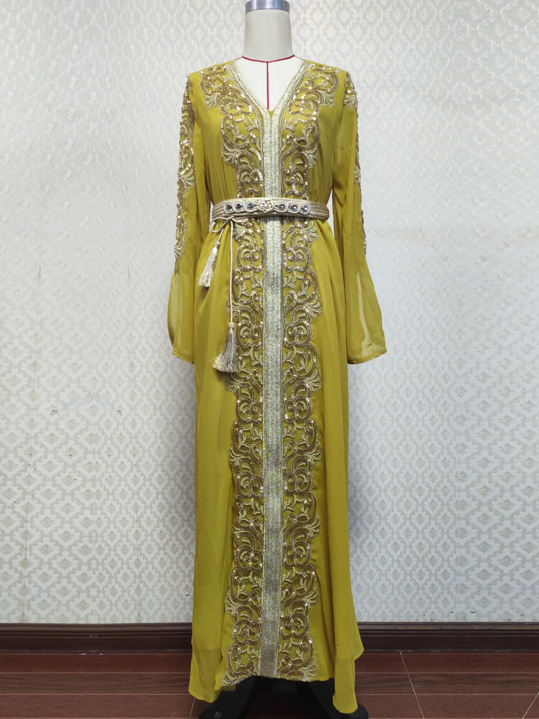 Muslim Embroidery Abaya for Woman