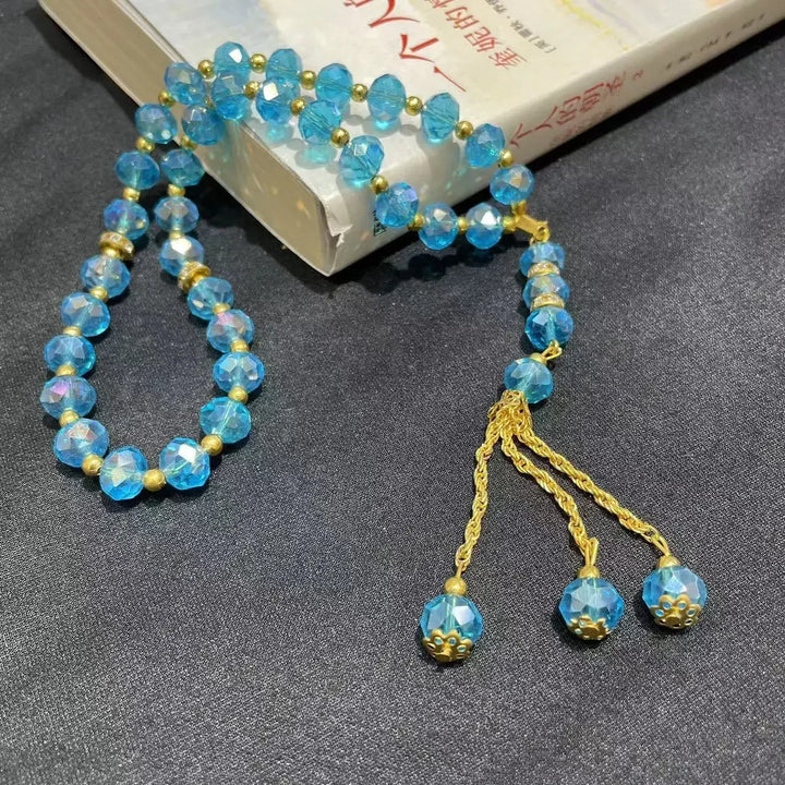 Glass Tassel Muslim Tasbeeh