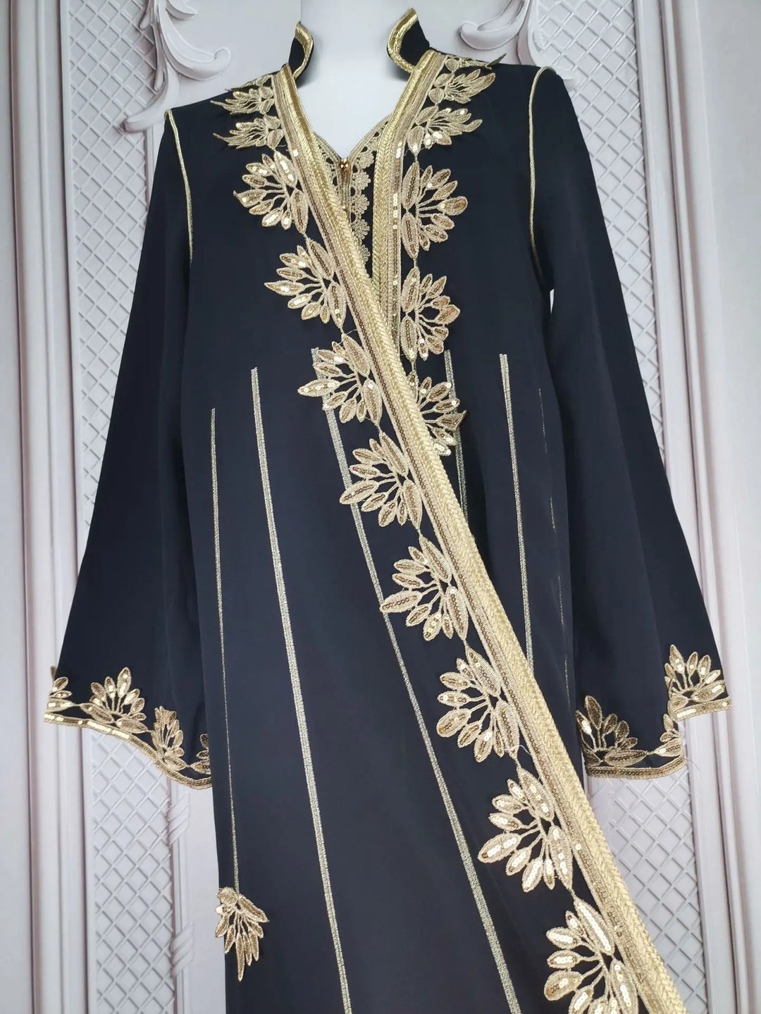 Muslim Women Party Embroidery Dresses