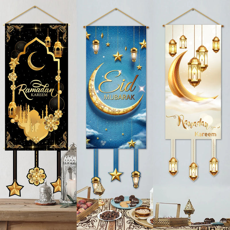 Hanging Flag Ramadan For Home Door