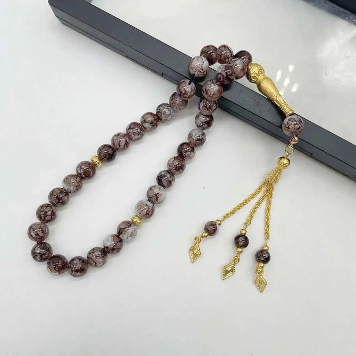 Glass Tassel Muslim Tasbeeh