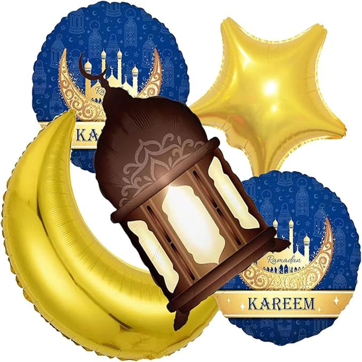 Eid Mubarak Letter Balloons