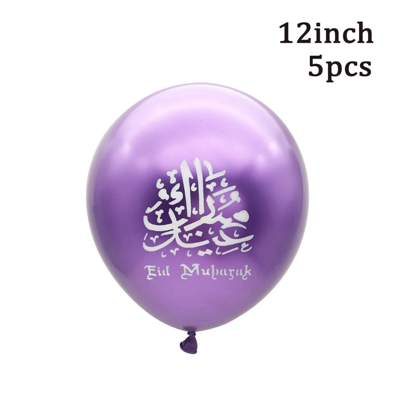 Eid Mubarak Disposable Tableware
