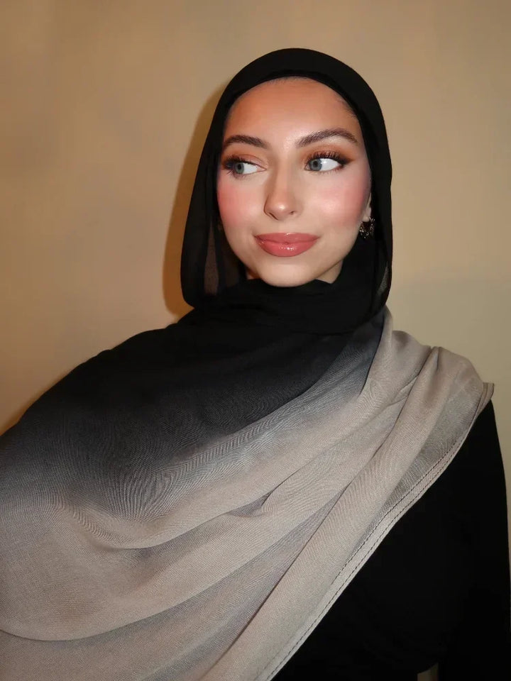Premium Gradient Rayon Modal Hijabs for Women