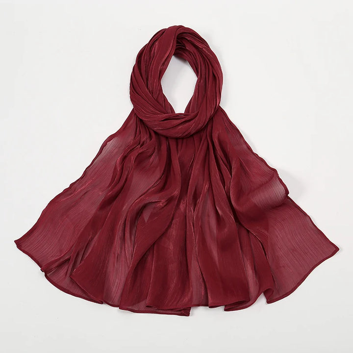 New Premium Silk Crinkle Hijab