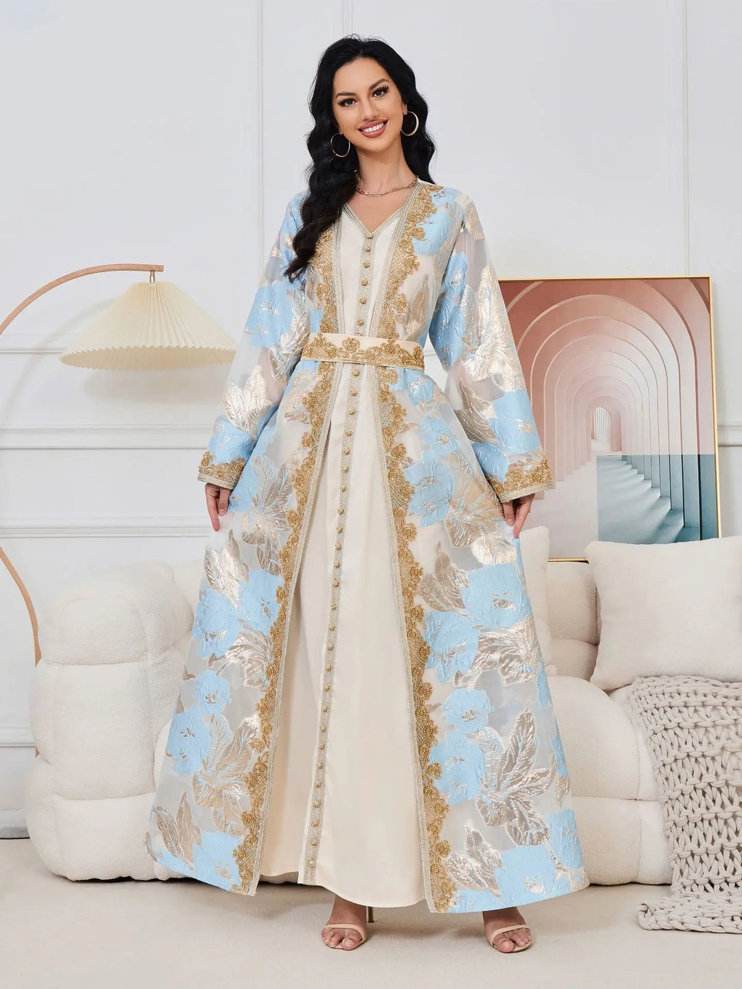 Long Sleeve Abaya for Ladies
