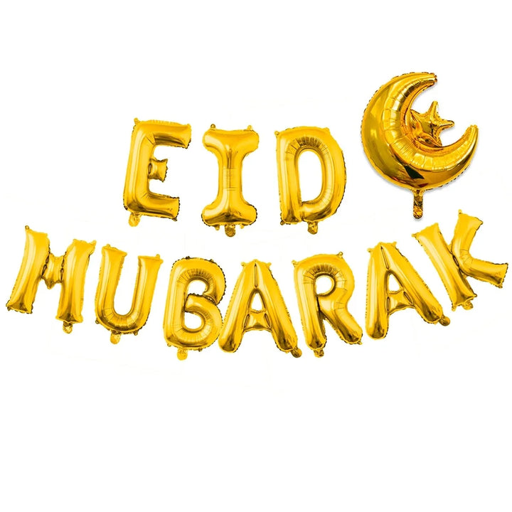 EID Mubarak Balloons Decoration For Home