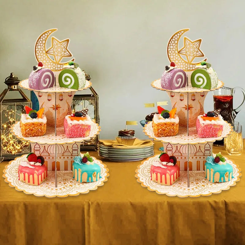 Eid Mubarak Cake Stand Holder