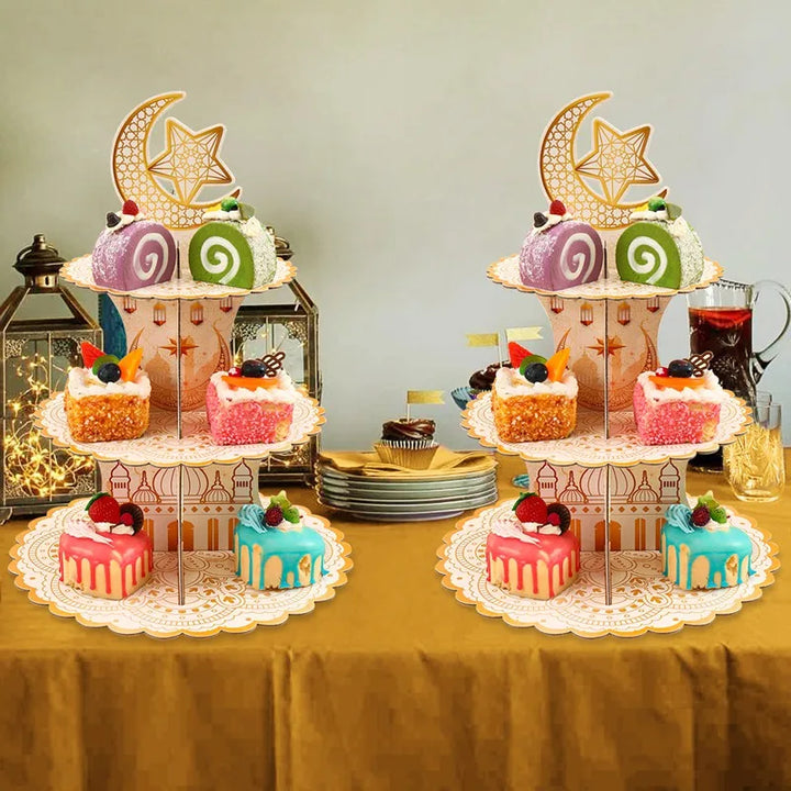 Eid Mubarak Cake Stand Holder
