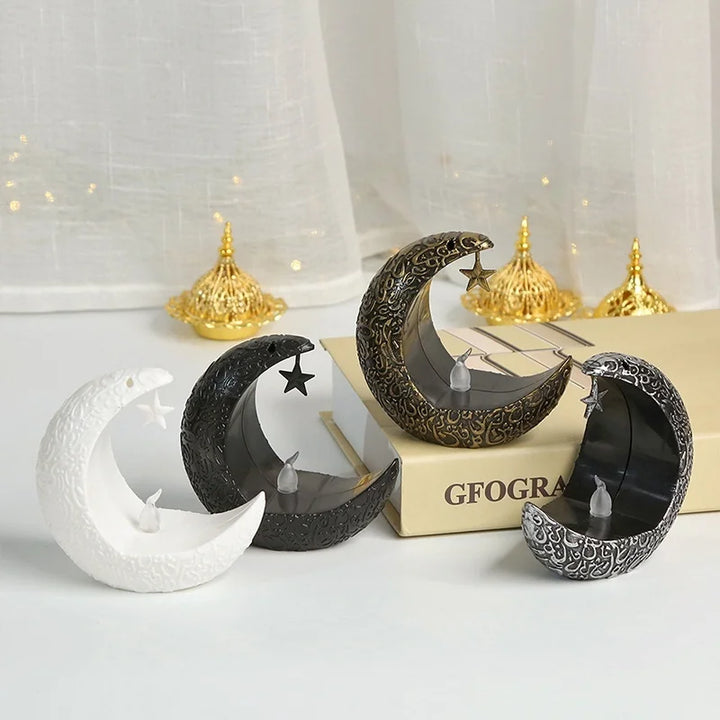 Starry Moon Candlesticks