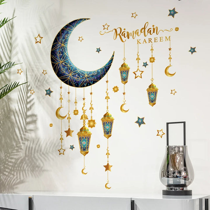 Muslim Islamic Window Sticker Decorations for Home