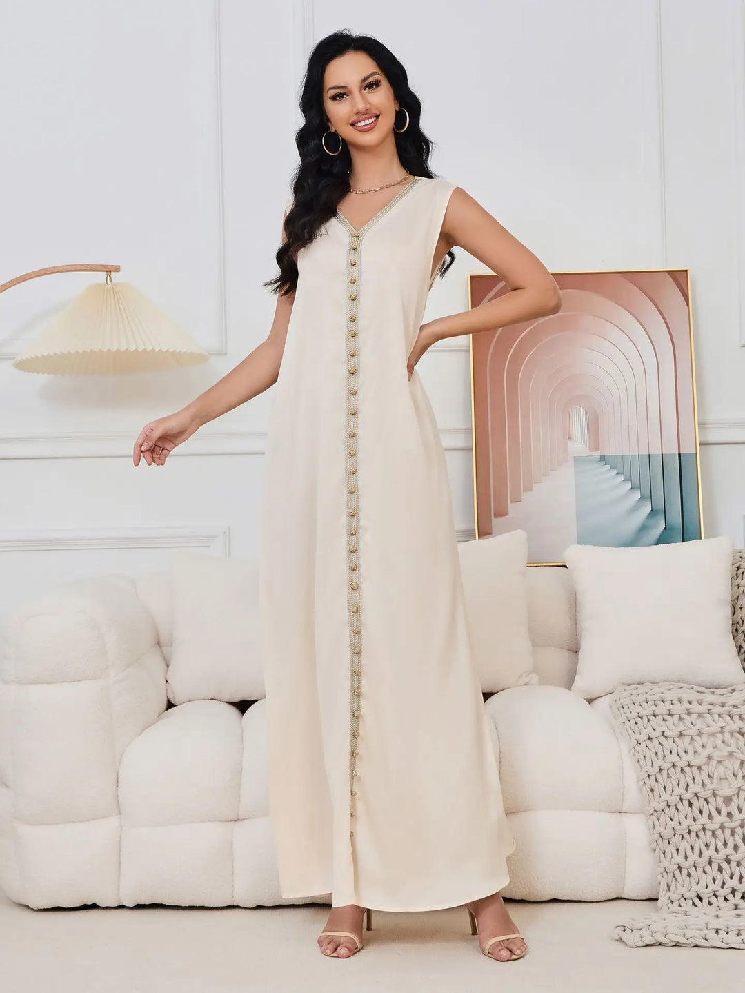 Long Sleeve Abaya for Ladies