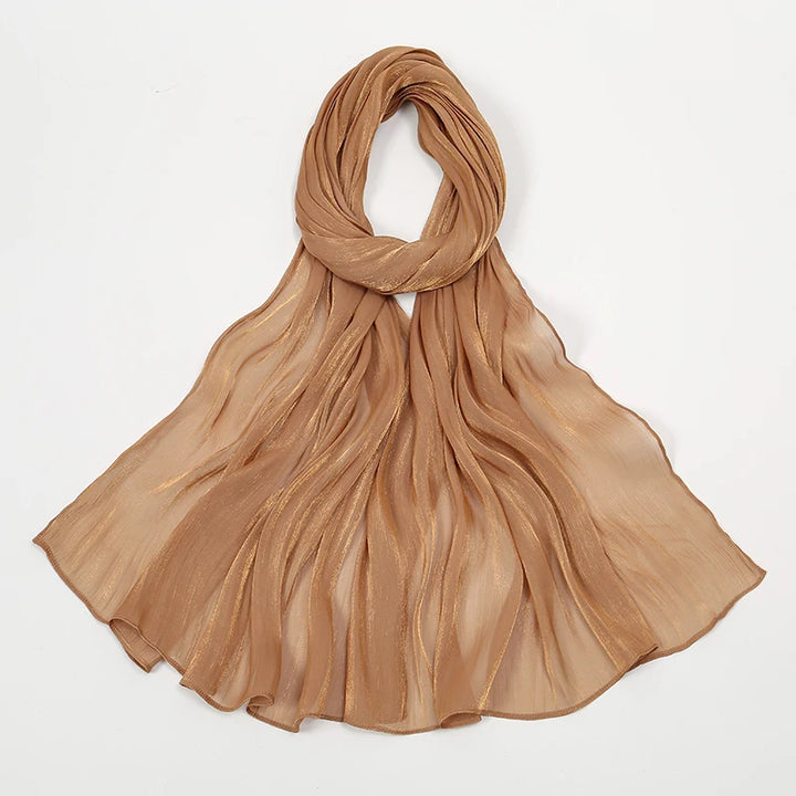 New Premium Silk Crinkle Hijab