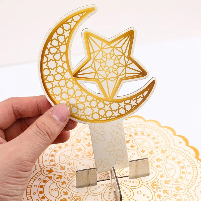 Eid Mubarak Cake Stand Holder