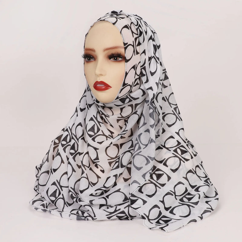 Leopard Print Ramadan Hijab for Women