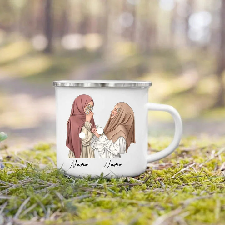 Personalised Hijabi Coffee Cups