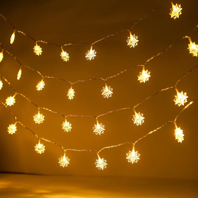 Moon Star Eid Mubarak String Light 2025 Ramadan Decoration For Home