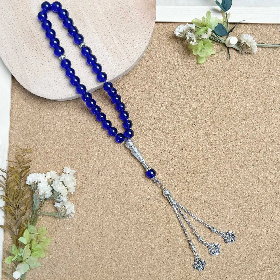 Glass Tassel Muslim Tasbeeh